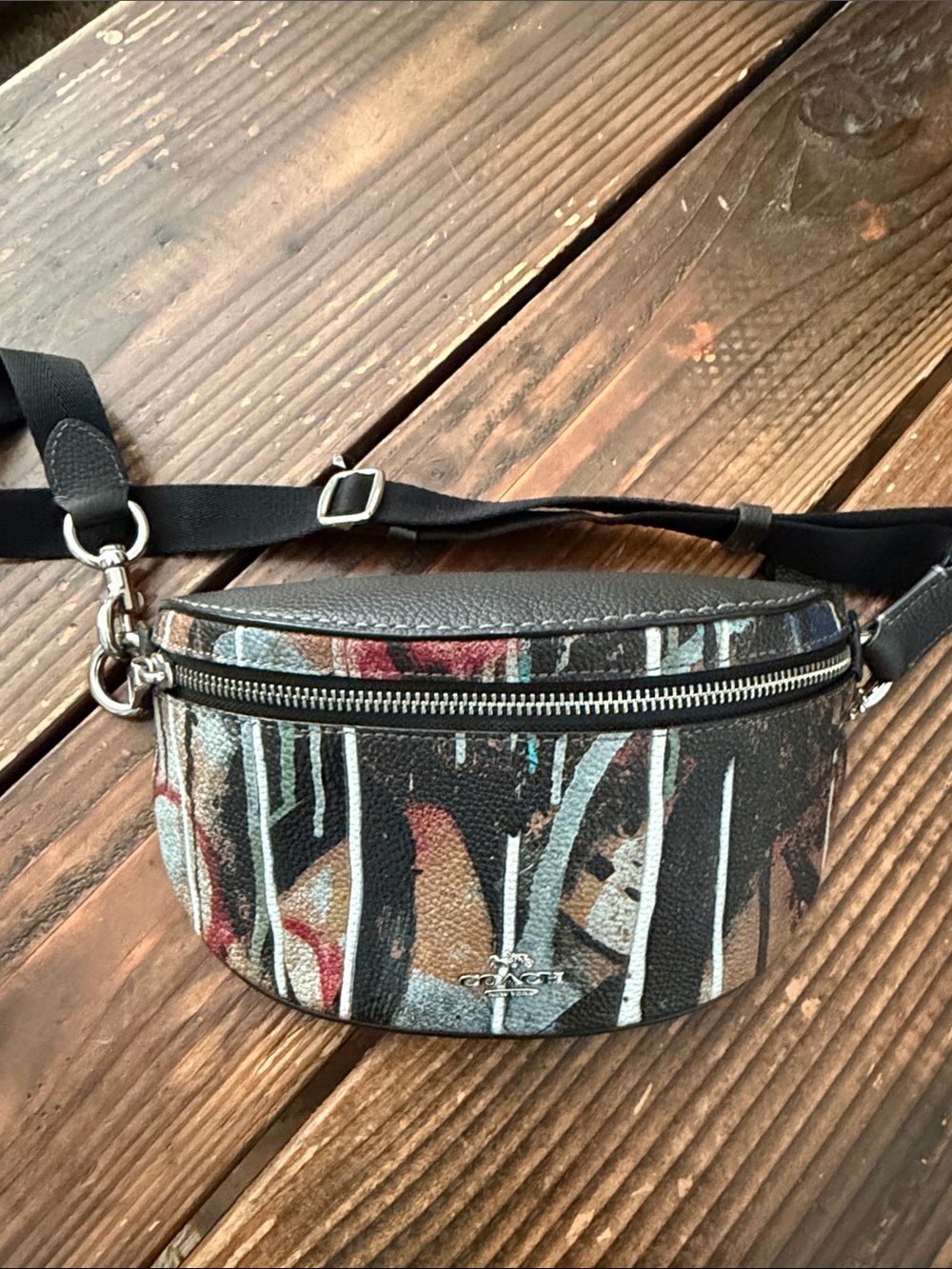 Coach Multicolor Leather Men’s Crossbody